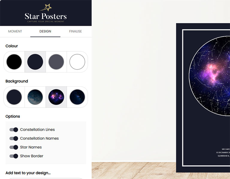 Starposters - Product Configuration #2