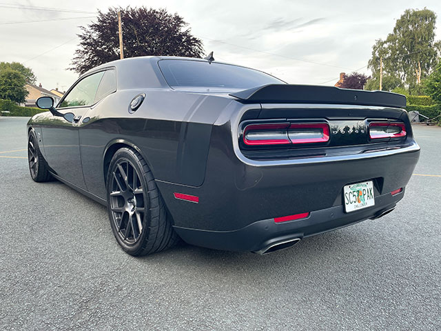Rear left low angle